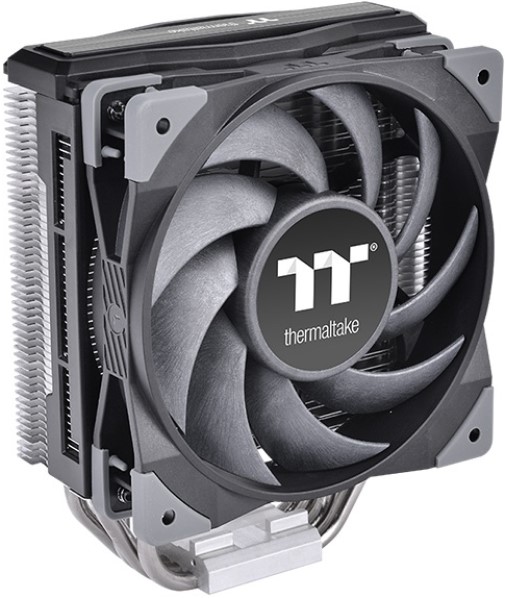 

Кулер Thermaltake TOUGHAIR 310 CL-P074-AL12BL-A LGA1200/115x/AM4/AM3+/AM3/AM2+/AM2/FM2/FM1 (Al+Cu, 120mm fan, 500-2000rpm, 58.35 CFM, 23.6 dBA, 4Pin), TOUGHAIR 310