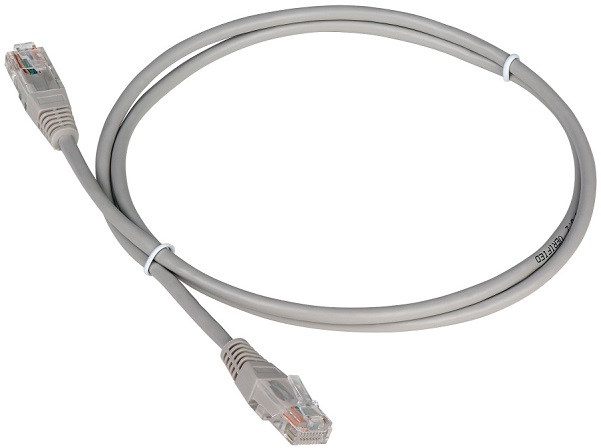 

Кабель патч-корд U/UTP 5e кат. 0,3м. TWT TWT-45-45-0.3-GY RJ45 - RJ45, 4 пары, серый, TWT-45-45-0.3-GY