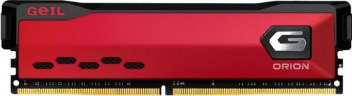 Модуль памяти DDR4 16GB Geil GOR416GB3600C18BSC Orion PC4-28800 3600MHz CL18 racing red heat spreader 1.35V - фото 1