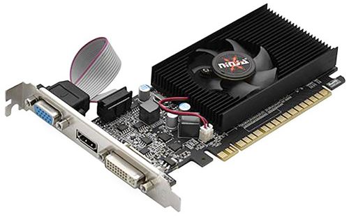 Видеокарта PCI-E Sinotex GeForce GT610 NK61NP023F 2GB GDDR3 64bit 40nm 810/1333MHz D-Sub/DVI-D/HDMI RTL