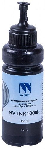 Чернила NVP NV-INK100BkC Black универсальные на водной основе для аппаратов Canon (100 ml)