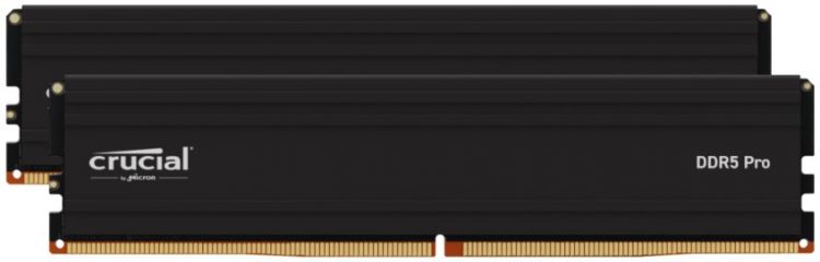 

Модуль памяти DDR5 32GB (2*16GB) Crucial CP2K16G60C36U5B UDIMM 6000MHz CL36 1.35V, CP2K16G60C36U5B