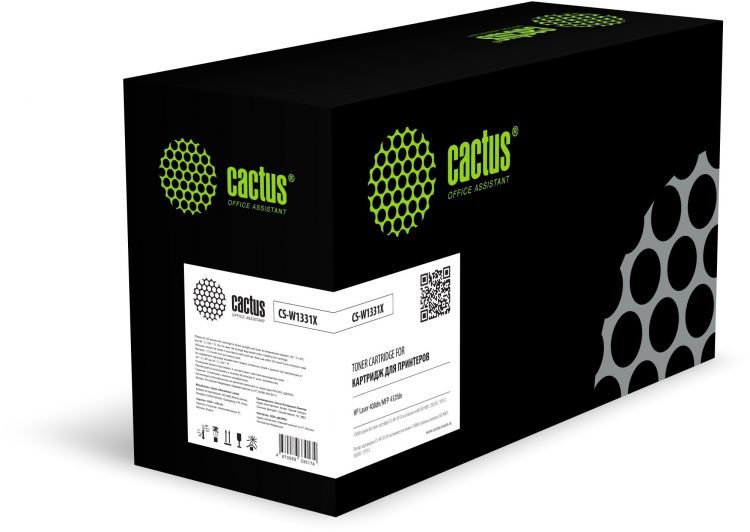 Картридж Cactus CS-W1331X лазерный черный (15000стр.) для HP Laser 408dn/MFP 432fdn