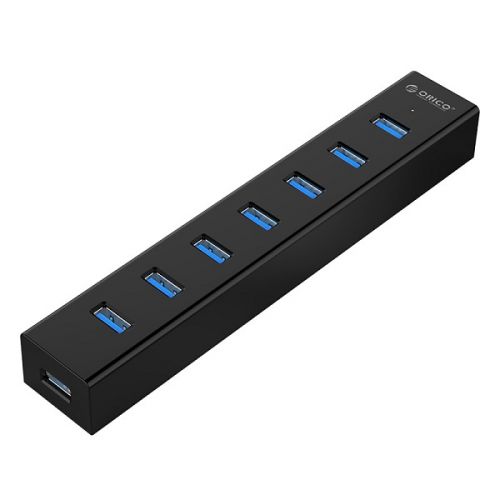 Концентратор USB 2.0 Orico H7013-U3-AD-BK