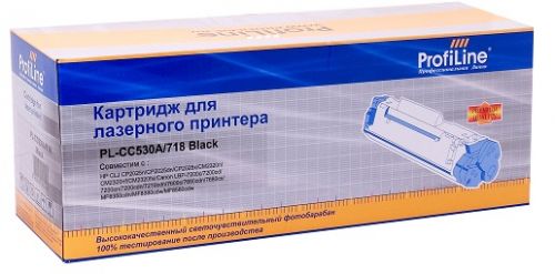 

Картридж ProfiLine PL-CC530A/718, PL-CC530A/718