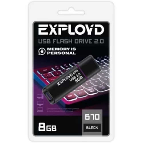 Exployd EX-8GB-670-Black