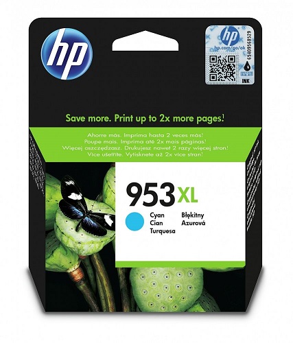 Картридж HP F6U16AE №953XL голубой для HP OJP 8710, 8715, 8720, 8730, 8210, 8725 (1600стр.)