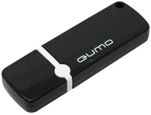 

Накопитель USB 2.0 8GB Qumo QM8GUD-OP2-black Optiva 02 Black, QM8GUD-OP2-black