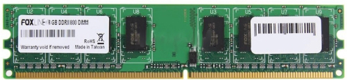 Модуль памяти DDR2 2GB Foxline FL800D2U5-2G PC2-6400 800MHz CL5 (128*8) Bulk - фото 1