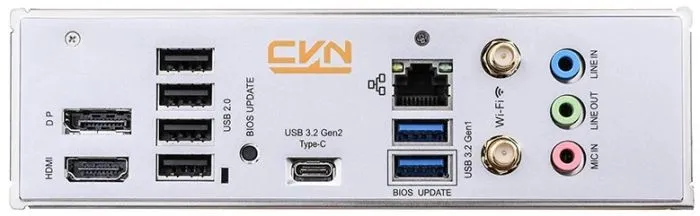 фото Colorful CVN B760M-BACK FROZEN WIFI V20