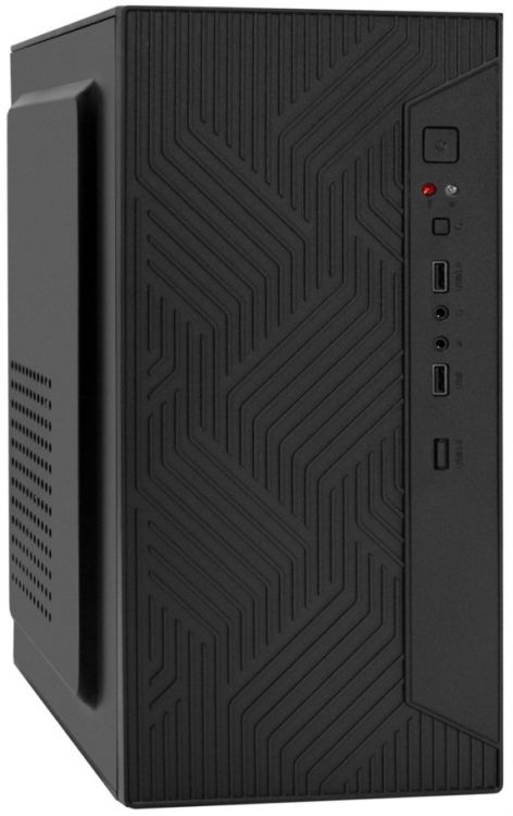 

Корпус mATX Exegate BAA-303 EX297991RUS без БП, 2*USB, HD Audio, черный, BAA-303