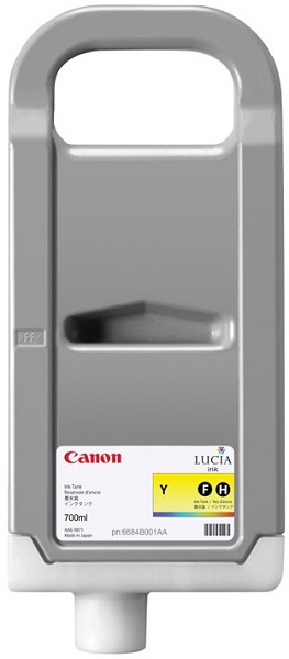 

Картридж Canon PFI-707 Y 9824B001 Yellow для iPF 830/840/850 700ml, PFI-707 Y