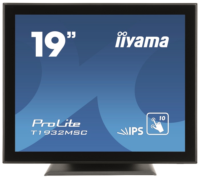 

Монитор 19" Iiyama ProLite T1932MSC-B5X 1280x1024, 14 мс, 225 кд/м2, 1000:1, 178°/178°, Touch, IPS, HDMI, DisplayPort, VGA (D-Sub), аудио стерео, USB, ProLite T1932MSC-B5X