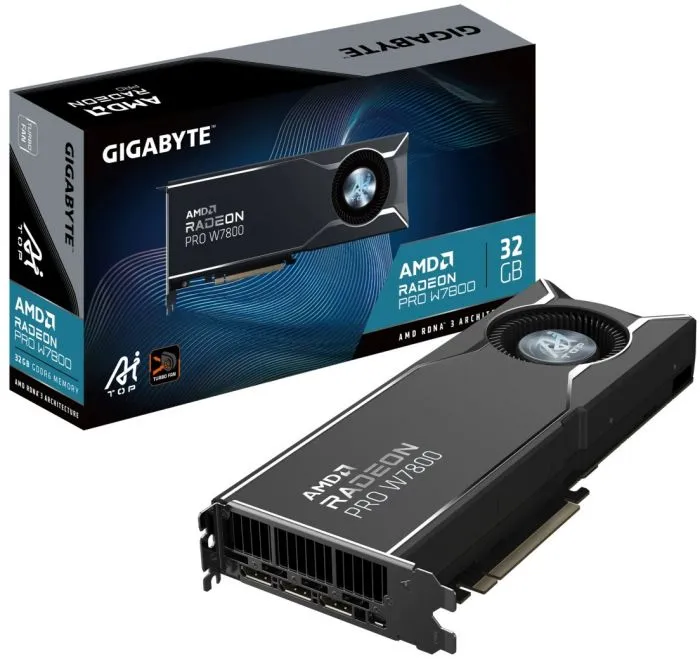 фото GIGABYTE Radeon PRO W7800 AI TOP