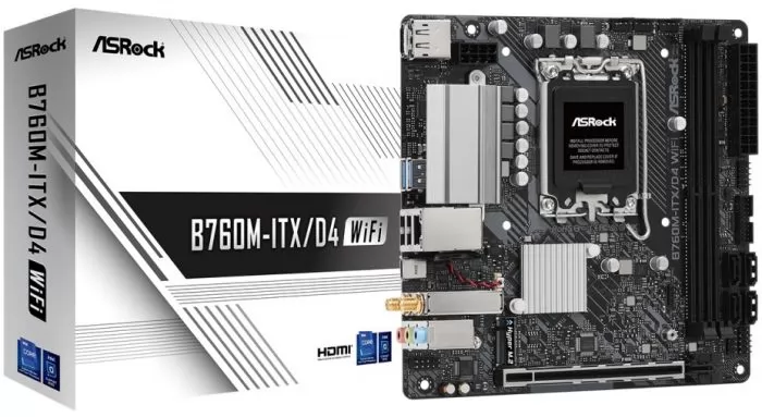 фото ASRock B760M-ITX/D4 WIFI