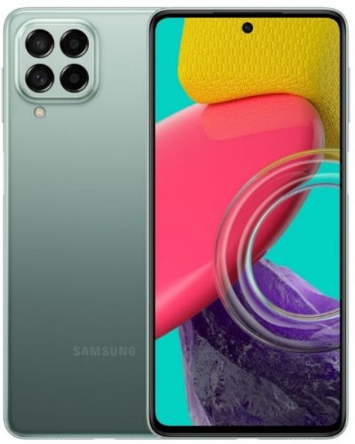 Смартфон Samsung Galaxy M53 8/256GB SM-M536BZGHMEA зеленый 2Sim 6.7