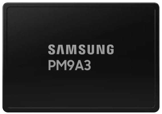 Накопитель SSD U.2 Samsung MZQL23T8HCLS-00W07 PM9A3 3840GB PCI-E 4.0 x4 NVMe 1.4 3D TLC 6900/4100MB/s IOPS 1000K/180K TBW 7008 7mm