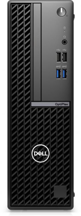 Компьютер Dell Optiplex 7010 SFF i3-13100/16GB/256GB SSD/UHD Graphics 730/kbd/mause/Linux/black dell optiplex 7000 micro d15u core i5 12600t 16gb 1x16gb ddr4 256gb ssd intel integrated graphics wi fi bt linux 2y russian wired keyboard and op