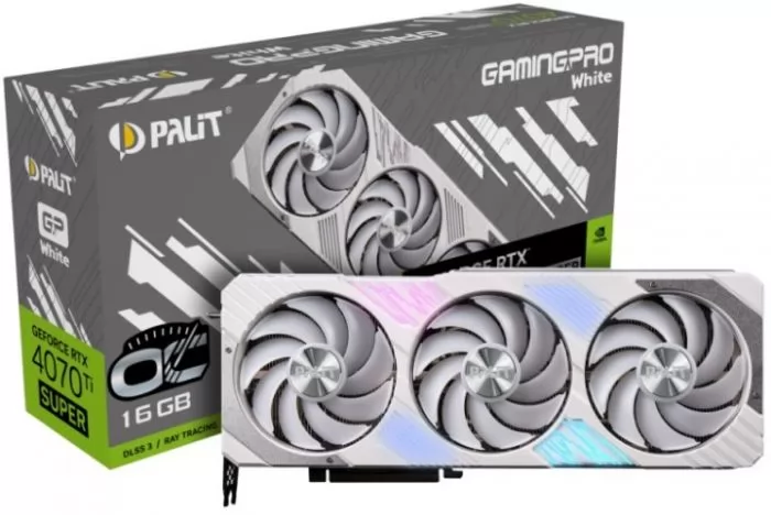 Palit GeForce RTX 4070 Ti SUPER GamingPro White OC