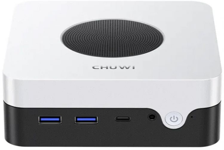 Компьютер Chuwi LarkBox X CWI556P N100/12GB/512GB SSD/UHD Graphics/BT/WiFi/Win11Pro/black/white