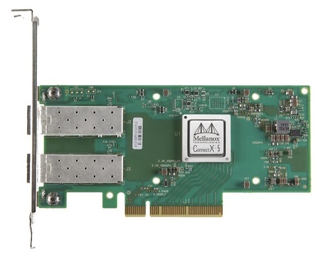 Сетевая карта MELLANOX TECHNOLOGIES MCX512A-ACAT ConnectX-5 10/25GbE Dual-Port SFP28 PCIe3.0 4xc7a08246 thinksystem mellanox connectx 4 lx 10 25gbe sfp28 2 port ocp ethernet adapter
