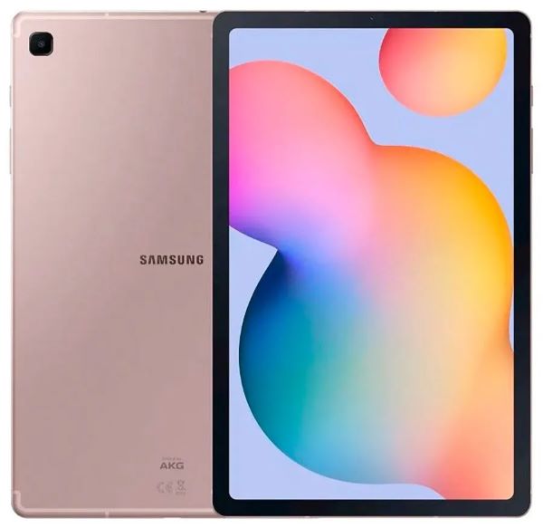 Планшет 10.4" Samsung Galaxy Tab S6 Lite SM-P625 1280/4Gb/128Gb/TFT/2000x1200/LTE/1Sim/Android 14/розовый/8Mpix/5Mpix/BT/GPS/WiFi/Touch/microSD 1Tb/70