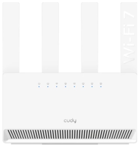 

Маршрутизатор Cudy WR3600E Gigabit Dual Band Wi-Fi 7 Mesh Router, Chipset Broadcom, 802.11be/ax/ac/a/b/g/n, 2882Mbps at 5GHz + 688Mbps at 2.4GHz, 4 x, WR3600E