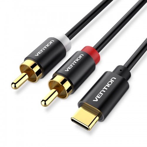 Кабель интерфейсный Vention BGUHG USB Type C M/2RCA M - 1.5м