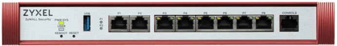 

Межсетевой экран ZYXEL USG FLEX 200H Rack, 2xRJ-45: 1/2.5G (LAN/WAN), 6xRJ-45: 1G (LAN/WAN), 1xUSB3.0, USG FLEX 200H