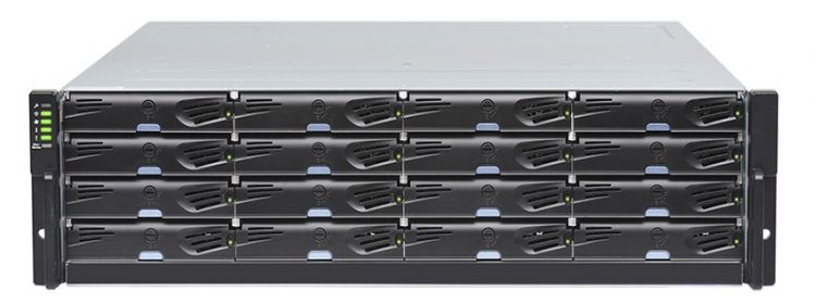 

Система хранения данных Infortrend EonStor GS 2000 Gen2 GS2016R01C0FD-8U32 3U/16bay Dual controller, 2x12Gb/s SAS,8x1G iSCSI,+4 host boards,4x4GB,2x(P, EonStor GS 2000 Gen2