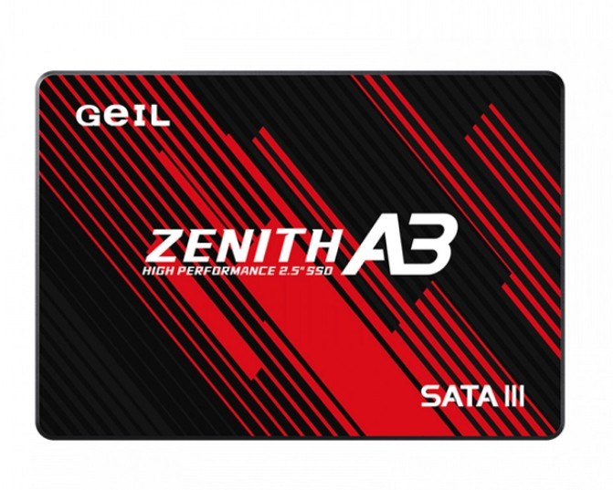 

Накопитель SSD 2.5'' Geil A3FD16I1TBG ZENITH A3 1TB SATA 6Gb/s 500/450MB/s, A3FD16I1TBG