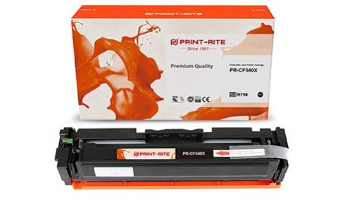 

Картридж Print-Rite PR-CF540X черный (3200стр.) для HP LJ M254dw/M280nw/M281fdn, PR-CF540X