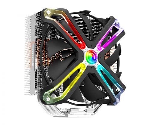 Кулер Zalman CNPS17X LGA115X/2011/2066/AM4/AM3+/AM3 (Al+Cu,140mm,800-1500rpm,61 CFM,29dBA,4-pin PWM)