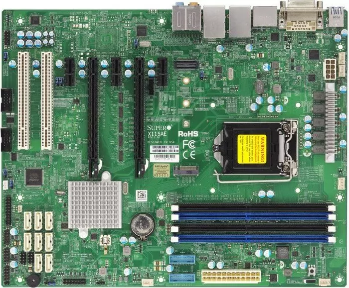 фото Supermicro MBD-X11SAE-O