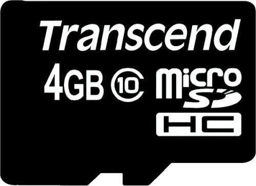 

Карта памяти 4GB Transcend TS4GUSDC10, TS4GUSDC10