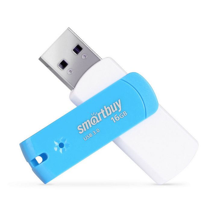 

Накопитель USB 3.0 16GB SmartBuy SB16GBDB-3 Diamond синий, SB16GBDB-3