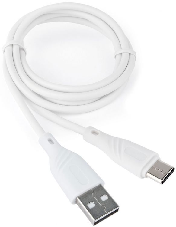 

Кабель интерфейсный USB 2.0 Cablexpert CCB-USB2-AMCMO1-1MW 1м, белый, блистер, CCB-USB2-AMCMO1-1MW