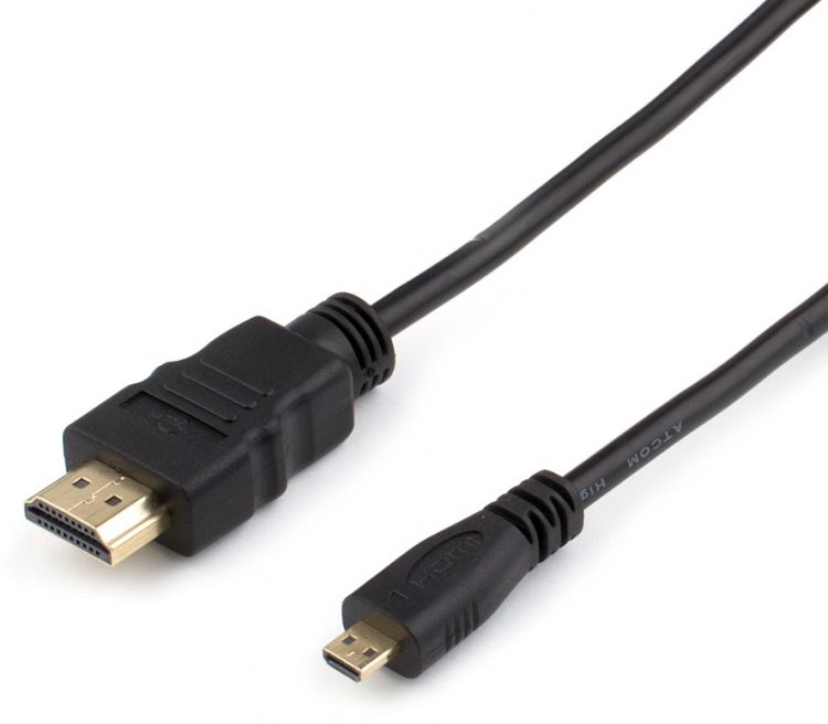 

Кабель HDMI-micro HDMI Atcom AT5269 A/D 3.0м, блистер, AT5269