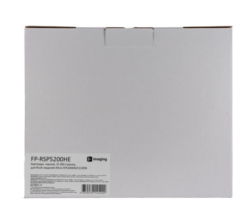 Картридж F+ FP-RSP5200HE черный, 25 000 страниц, для Ricoh моделей Aficio SP5200DN/5210DN