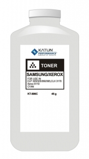 

Тонер Katun KT-806С Samsung CLP 320/325/360/365, CLX 3170/3305, Xerox 6110 cyan, химический (фл.45г.) фас. Россия, KT-806С