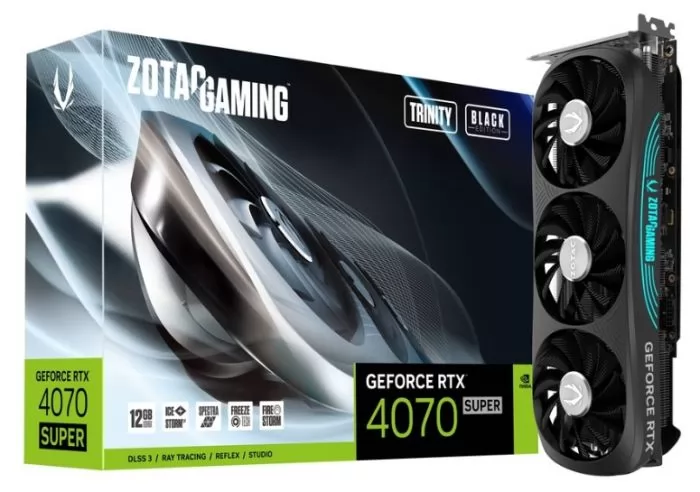 Zotac GeForce RTX 4070 SUPER Trinity Black