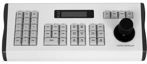 Клавиатура Smartec STT-CN3R1 (VARIABLE SPEED); джойстик (3-axis), встроенный LCD-дисплей (16х2 знако