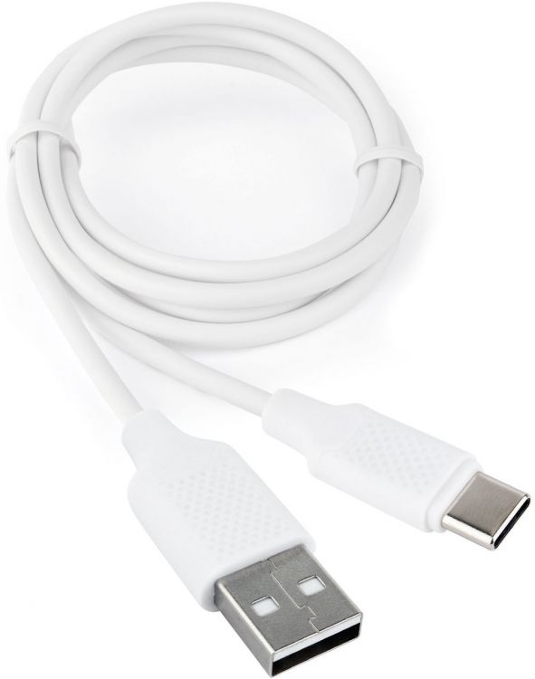 

Кабель интерфейсный USB 2.0 Cablexpert CCB-USB2-AMCMO2-1MW 1м, белый, блистер, CCB-USB2-AMCMO2-1MW