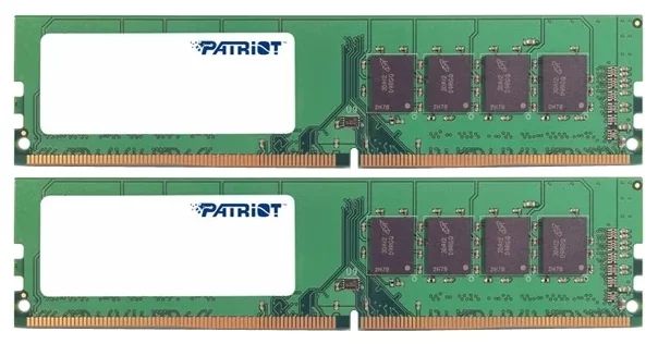 

Модуль памяти DDR4 8GB (2*4GB) Patriot Memory PSD48G2666K Signature PC4-21300 2666Mhz CL19 288-pin 1.2V retail, PSD48G2666K