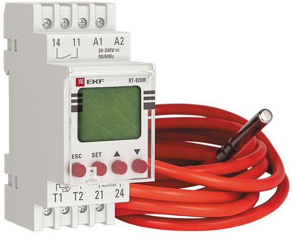 

Реле контроля температуры EKF RT-820M с дисплеем, RT-820M