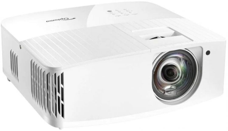 Проектор Optoma 4K400STx A9PV7KJ01AZ2 DLP, 4K UHD (3840x2160), 4000 Lm, 1000000:1, Короткофокусный, TR 0.5:1; HDMI 2.0 x2; AudioOut S/PDIF x1; AudioOu