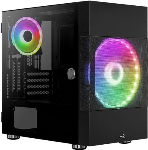 

Корпус mATX AeroCool Atomic-G-BK-v1, Atomic-G-BK-v1