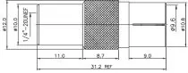 Hyperline CON-PAL-F-SCREW