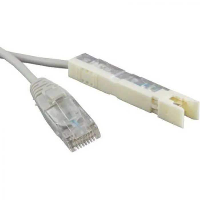 Hyperline PC-110-RJ45-1P-CX-1M-LSZH-GY