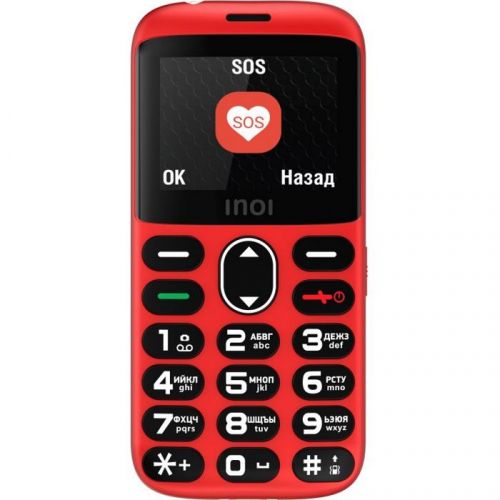 Мобильный телефон INOI 118B red
